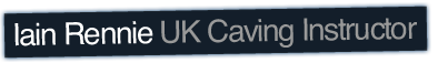 iain rennie uk caving instructor logo